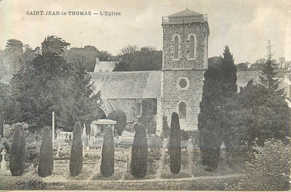 Saint-Jean-le-Thomas — L'Église — Comité des Pêcheurs - Frente