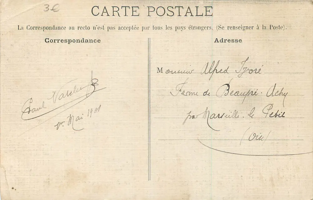 Les Eyzies (Dordogne) — La Grotte d'Enfer — Libr. Fenelon O. Domege - Périgueux 8022 - Verso