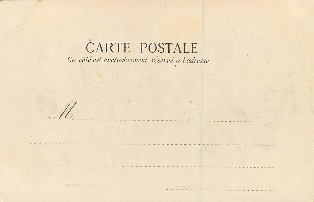 Rodovia de Cauterets — O Caracol — D. T. Estour, Lourdes, n°92 - Verso