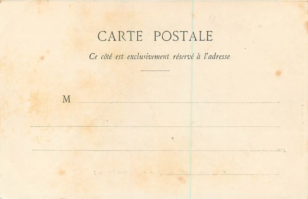 Bagnères-de-Bigorre — Der Pic du Midi (2877 m.) — A.B.&C. TANC - Rückseite