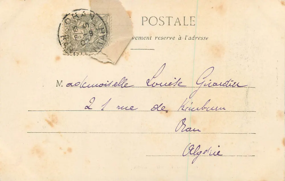 Bagnères-de-Bigorre - Le Torrent — Givan Léon Paul, éditeur 63 - Verso