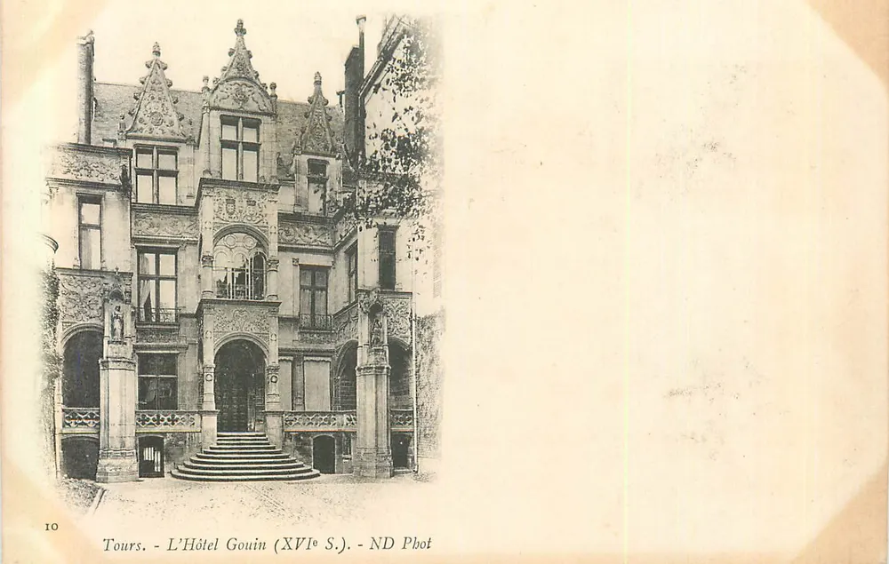Tours - Das Hotel Gouin (16. Jh.) - ND Phot - Vorderseite