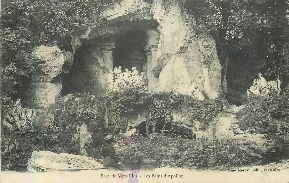Versailles Park - The Baths of Apollo — Mme Moreau, publisher, Versailles - Front