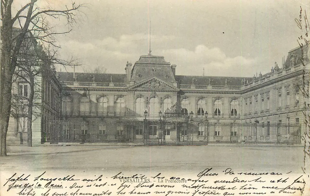 Versailles — A Prefeitura — Jules Lourcette, editor, Versailles - Frente