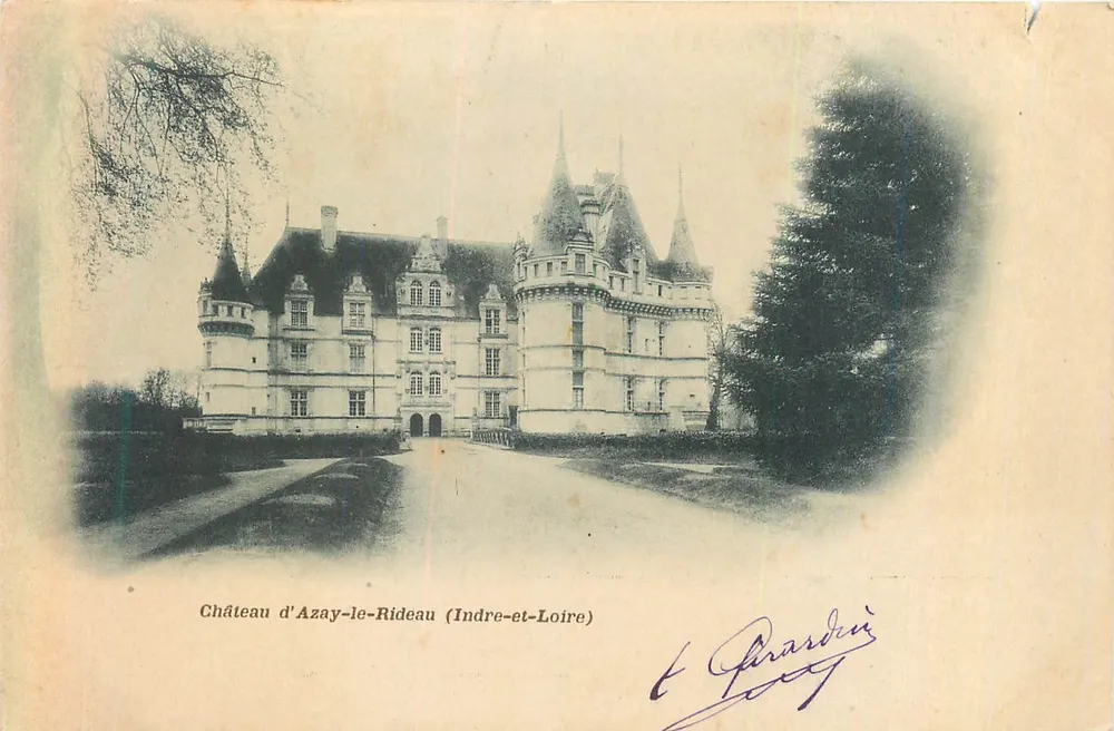 Schloss Azay-le-Rideau (Indre-et-Loire) — Verlag Parardui - Vorderseite