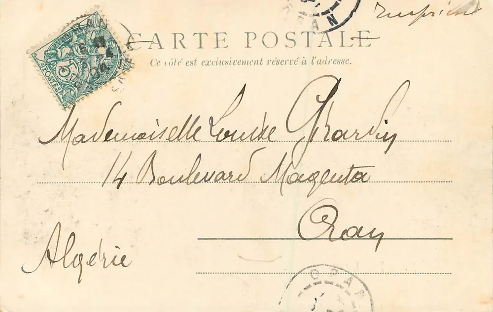 Allées Paul Riquet — Béziers — Phot. Ste. Anne Béziers - Verso