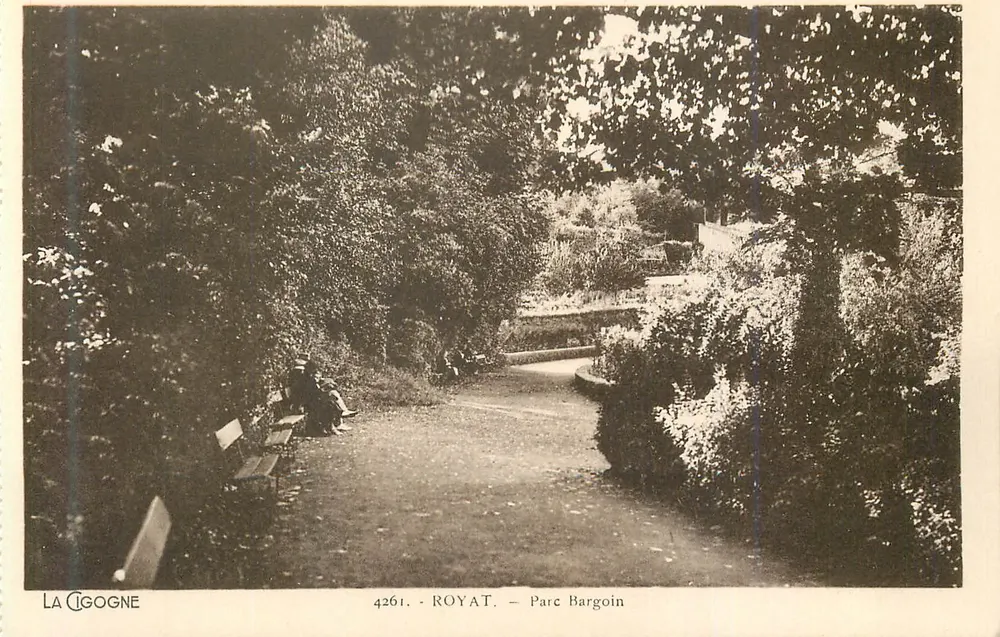 ROYAT - Parc Bargoin — A Cegonha, n° 4261 - Frente