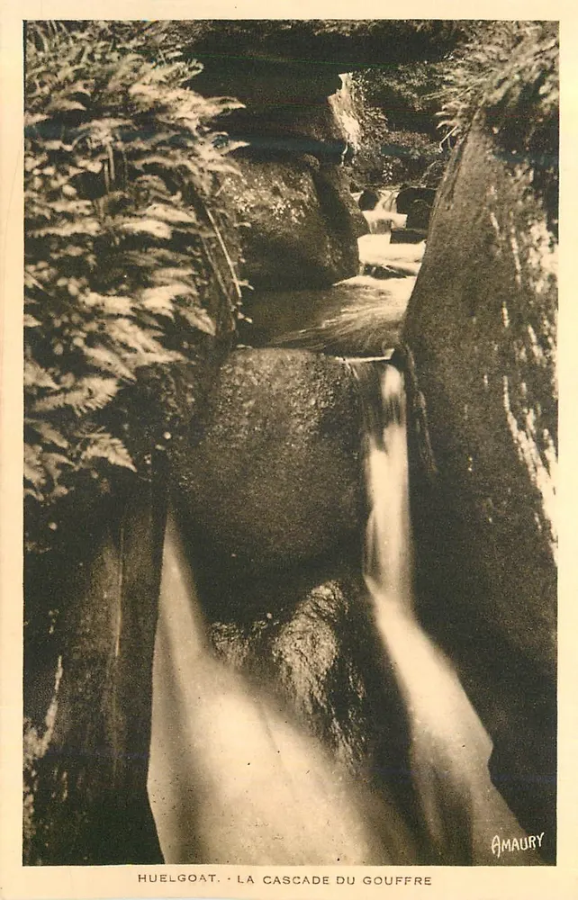 Huelgoat - De Waterval van het Gouffre — Amaury - Voorkant