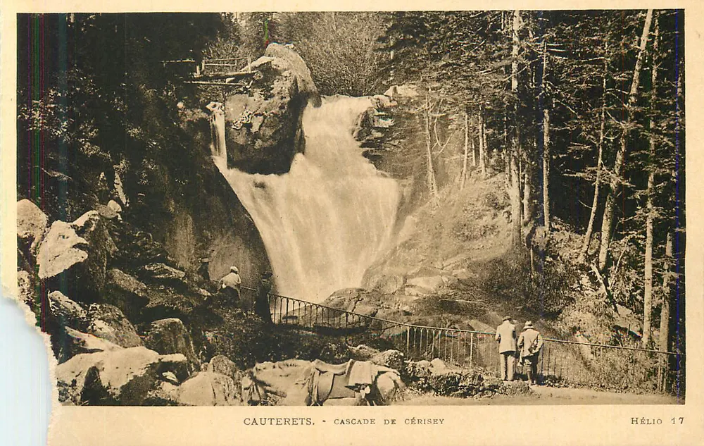 Cauterets - Cachoeira de Cériséy — Hélio 17 - Frente