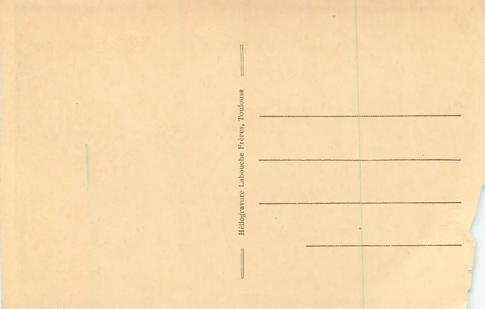 Cauterets - Het meer van Gaube — Hélios 19 - Achterkant