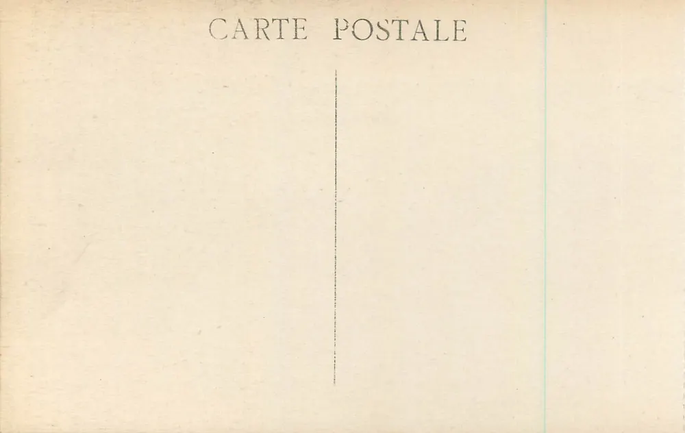 MARSEILLE — Fontein Cantini — Uitgever niet geïdentificeerd - Achterkant