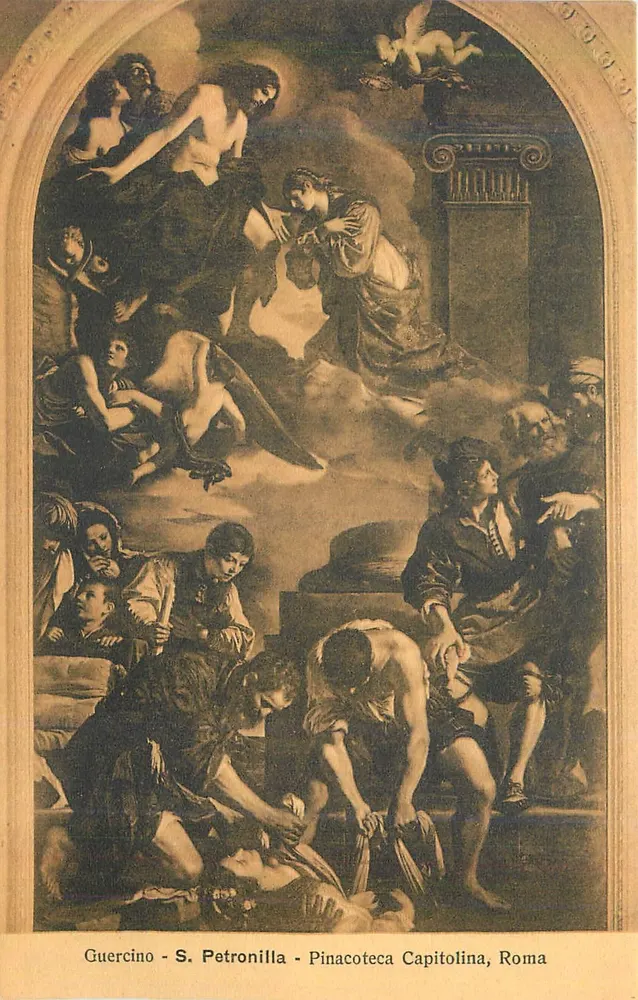 S. Petronilla - Guercino - Pinacoteca Capitolina, Roma - Recto