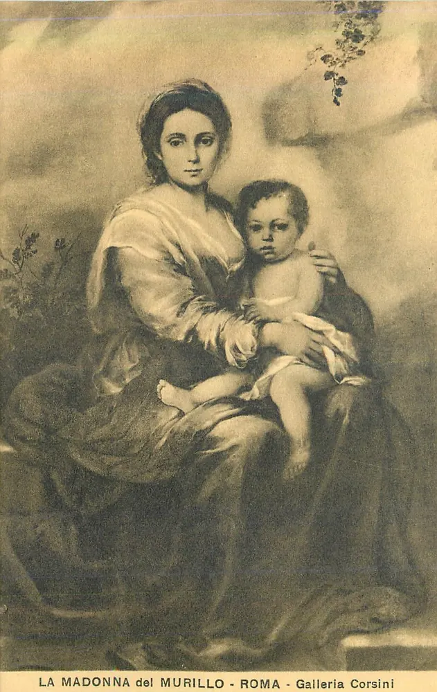 La Madonna del Murillo - Roma - Galleria Corsini - Recto