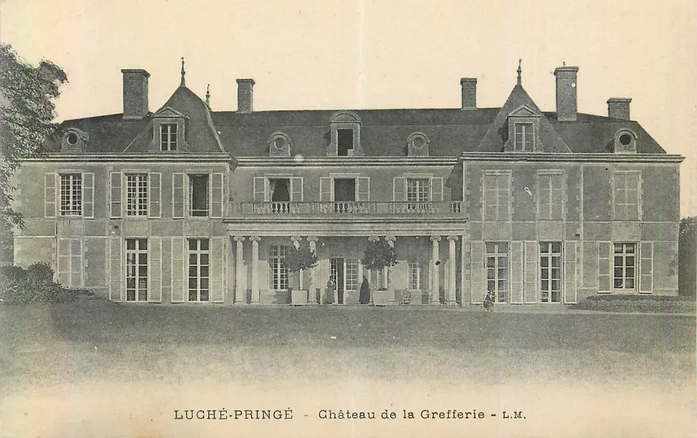 Luché-Pringé — Castello della Grefferie — L.M. - Recto