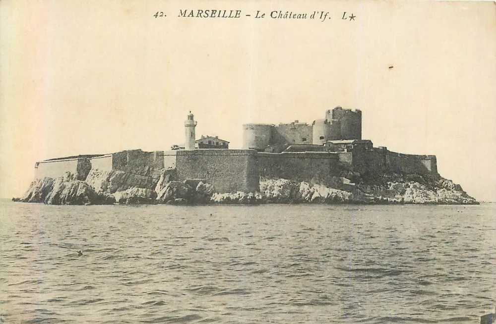 Marselha — O Castelo de If — L* - Frente
