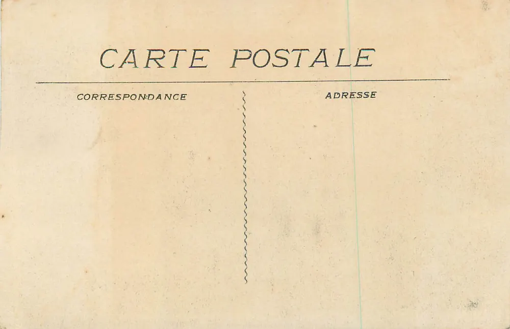Marselha — O Castelo de If — L* - Verso