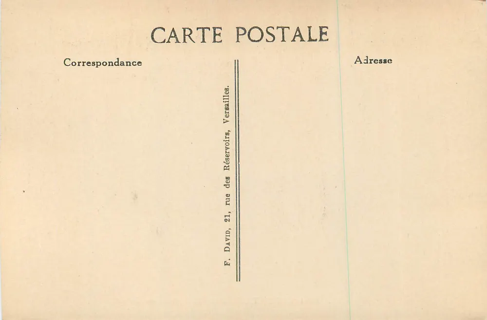 Palais de FONTAINEBLEAU — Salle du Conseil - Verso
