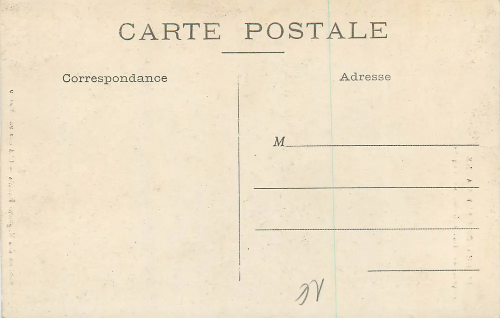 Chalons-sur-Marne — Fachada de Notre-Dame de l'Epine — Edição dos Magasins Réunis - Verso
