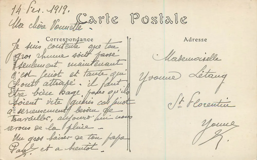 O Sacro de Carlos VII, em Reims — J.-E. LENEPEVEU, n°68 - Verso