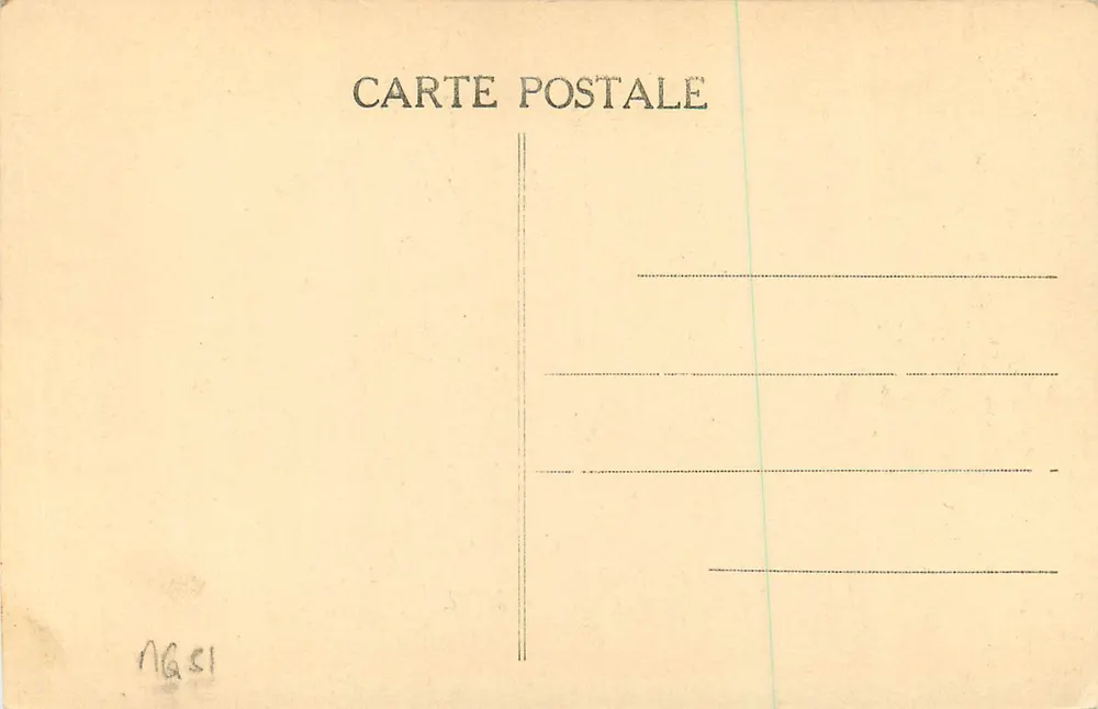 Sézanne (Marne) — Portale della Chiesa — Ed. Marton - Verso