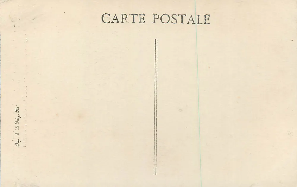 VITRY-LE-FRANCOIS — Église Notre-Dame — Éditeur E.P.D. n°3 - Verso