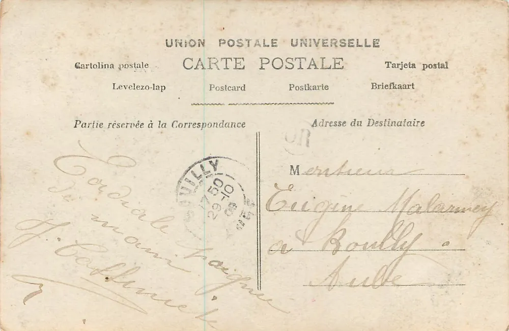 Família judaica — Sazerac — editor Sazerac, n°121 - Verso