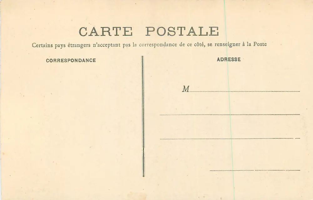 Mont-Saint-Michel — La Tour du Nord — A. T. Hermine, n°23 - Verso
