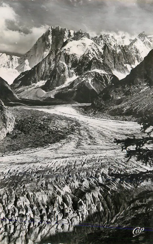 Chamonix-Mont-Blanc — A Lagoa de Gelo — Cie des Arts Photomécaniques, Paris - Frente