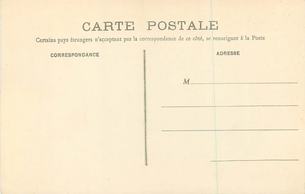 Mont-Saint-Michel — Lado Leste — A l’Hermine, n°10 - Verso