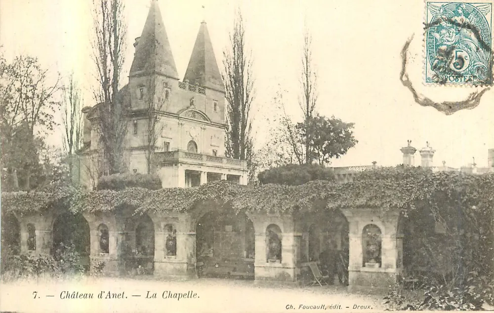 अनेट के किला — चैपेल — च. फूकॉ, प्रकाशक — ड्रू - आगे