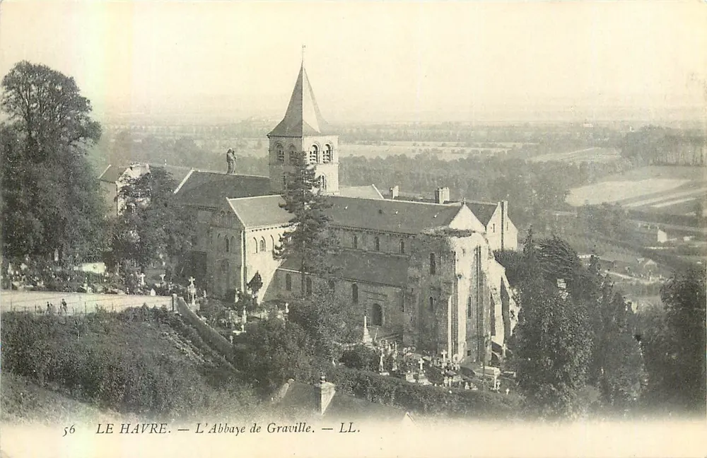 L'Abbazia di Graville — LE HAVRE — LL. — n° 56 - Recto