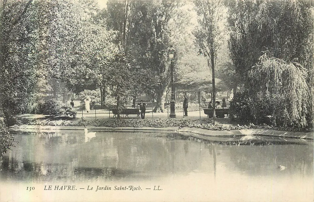 Le Havre — O Jardim Saint-Roch — LL. n°130 - Frente