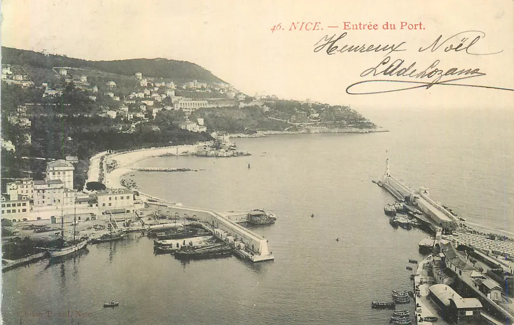 NICE — Entrada do Porto — Edição P. Card. Nice, n°46 - Frente