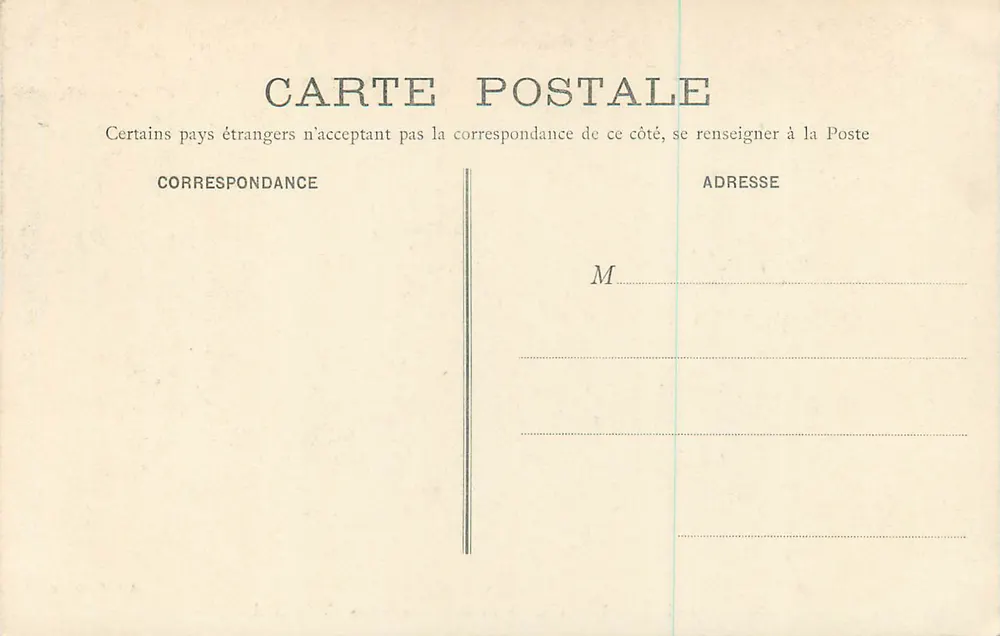 Mont-Saint-Michel — Die Gasthalle (13. Jahrhundert) — A l’Hermine, n°24 - Rückseite