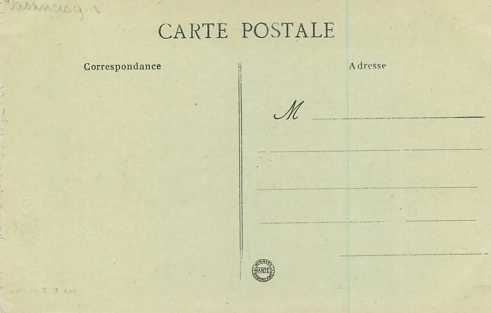 Ploumanach (C.-du-N.) — Vale dos Petits Troérous — Col. E. Blévennec - Verso