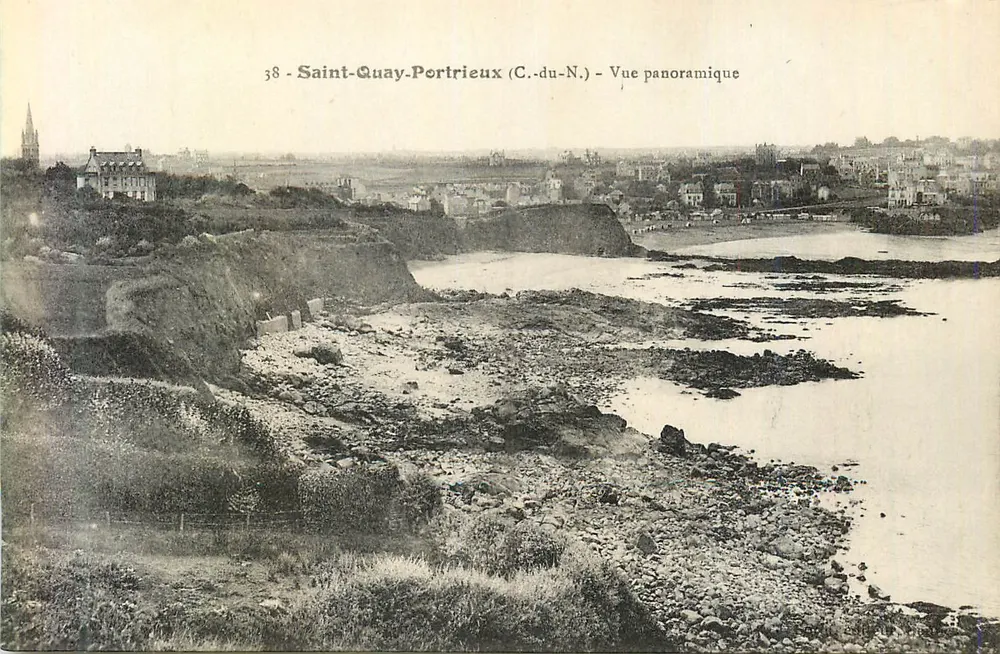 Saint-Quay-Portrieux (C.-du-N.) — Panoramablick — Verlag Drucker MANT - Vorderseite