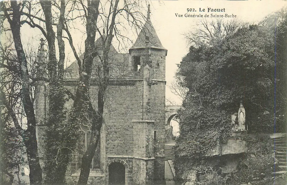 Le Faouet — General View of Sainte-Barbe — Edition Guillarde, Quimperlé - Front