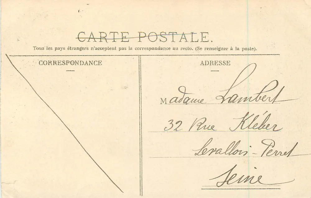 LYON — Conflito do Rio Rhône e do Rio Saône — Editor não identificado, n° 291 - Verso