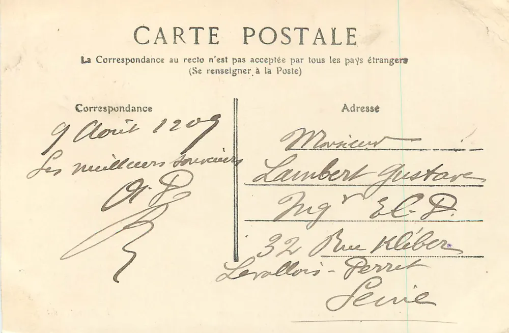 Environs de NOLAY — Château de LAROCHEPOT — L. Bugnot, Edit. - Achterkant