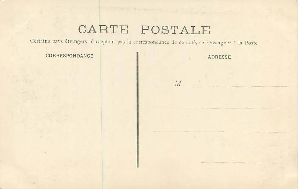 Mont-Saint-Michel — La Tour Claudine — A. L. Hermine, n°33 - Verso