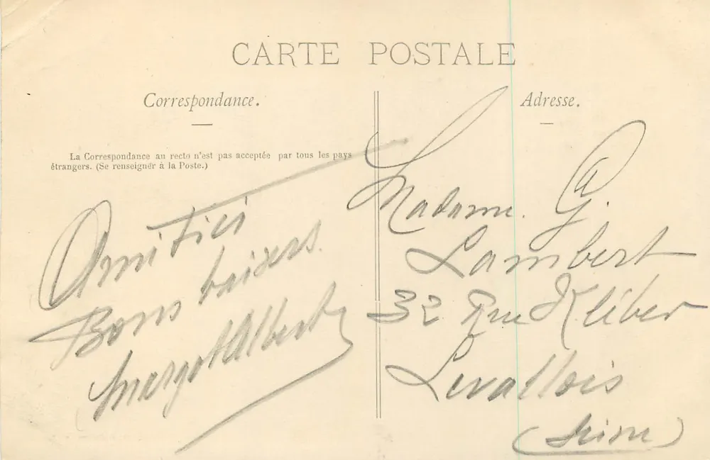 Bagnères-de-Bigorre — Pic du Midi et Col d'Aspin — Collection Sajous - Verso