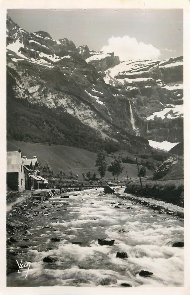 Gavarnie - O Circo e o Gave — A Cabana — Edição Quinault - Lourdes - Frente