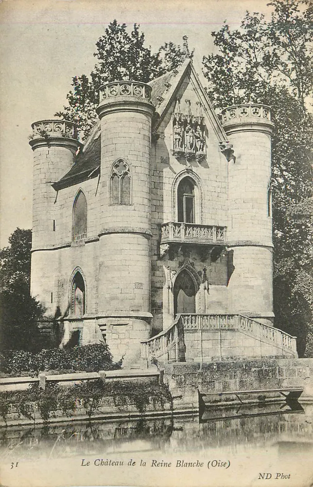 O Castelo da Rainha Branca (Oise) — ND Phot, n°31 - Frente