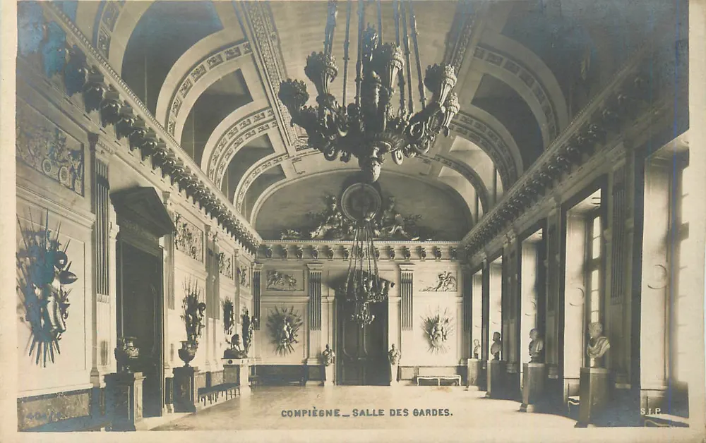 Compiègne — Sala das Guardas — S.I.P. - Frente