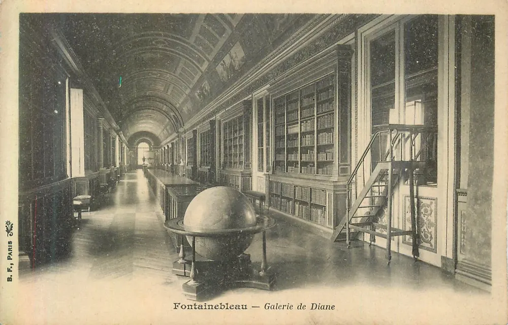 Fontainebleau — Galerie de Diane — B.F., Paris - Recto