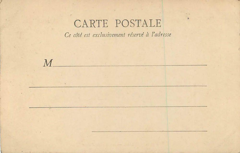 Fontainebleau — Galerie de Diane — B.F., Paris - Verso