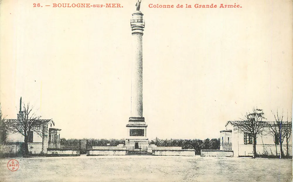 Boulogne-sur-Mer — Säule der Grande Armée — G. DESZ P. - Vorderseite