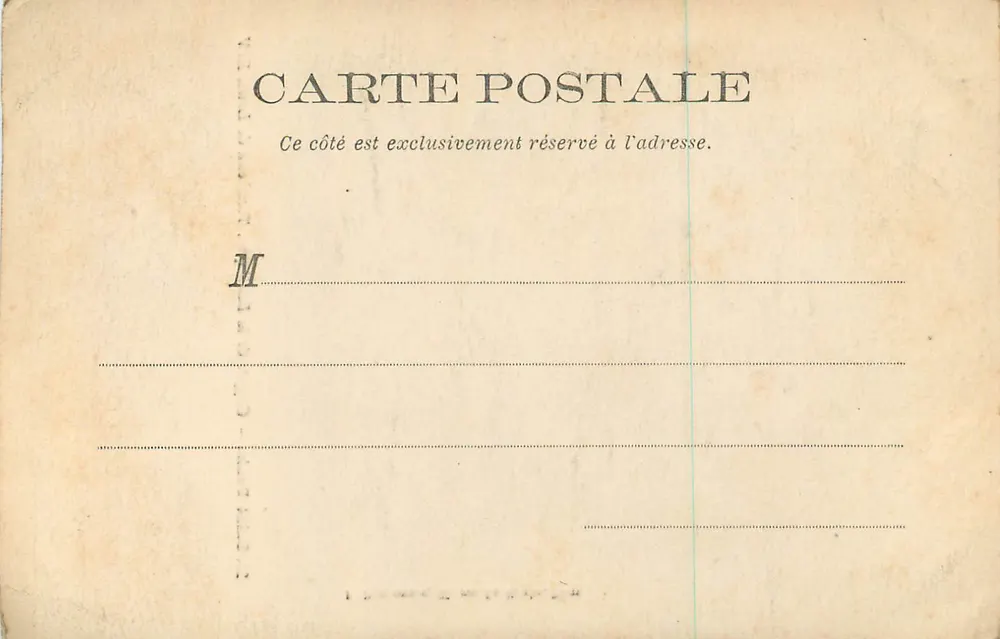 Saint-Denis — Crypte de la Basilique. Tombeau de Louis XIV — F. POURDEBAT, 37 rue Faidherbe, Paris - Verso