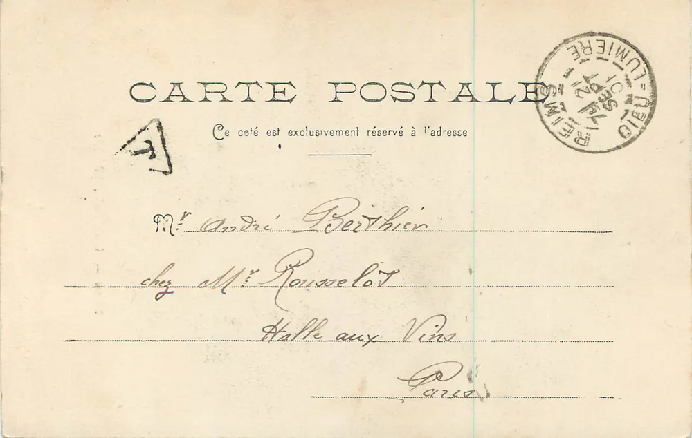Reims — Catedral, a Abside — P.D.R. - Verso