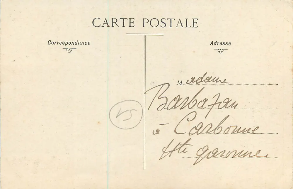 Épernay — Zamek Mercier — Champagne - Rewers